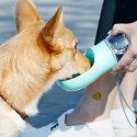 Butelka poidło bidon dla psa na wodę z miską