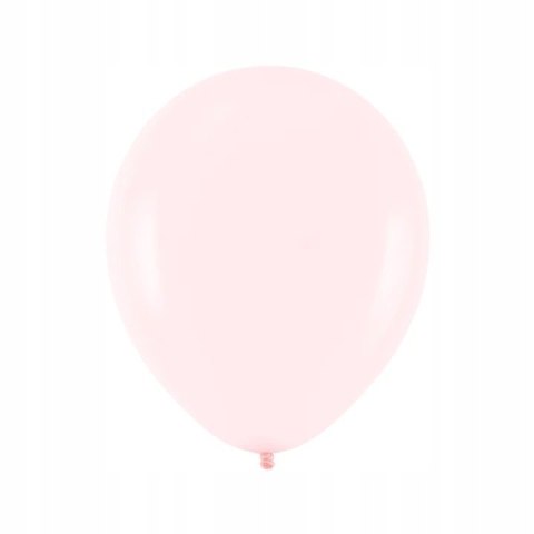 Balon różowy okrągły wesela urodziny ślub 100 szt.