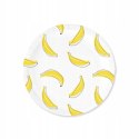 Kubeczki papierowe banany białe urodziny 6 szt