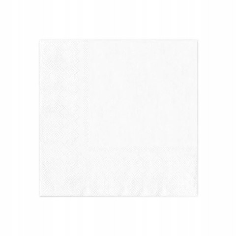Serwetki papierowe chusteczki białe 20szt