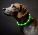 Obroża dla psa LED świecąca regulowana USB24-70cm