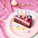 Świeczki urodzinowe na TORT pastelowe 6 cm 12 szt