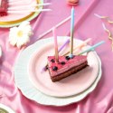Świeczki urodzinowe pastelowe na tort 12,5 cm 6 szt
