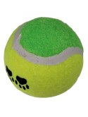 Piłka tenisowa dla psa zabawka piszcząca twarda 6 cm zielona