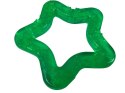 Zielona Gwiazdka silikonowa z wypustkami - Zabawka dla Psów